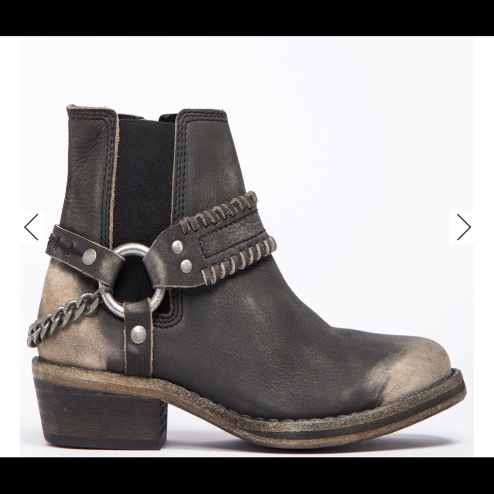 Free People Stony Desert Western Booties - Round Toe